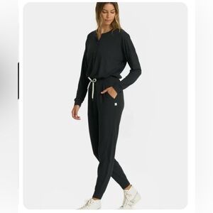 Vuori Women's Lux Henley Jumpsuit (NWT)